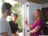 MILF Fucked Two Young Guys