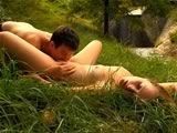 A walk in nature turned into a wild sex