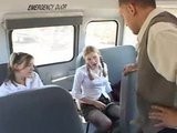 Horny 18YO Schoolgirls Fuck Busdriver